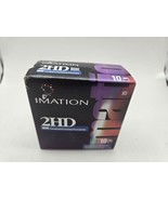 Imation 2HD Diskettes Box of 10 IBM Formatted 1.44MB Sealed Box - £7.62 GBP