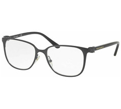 Tory Burch Black TY1053 Metal Frame Sqaure Rectangle Plastic Legs Glasse... - $88.50