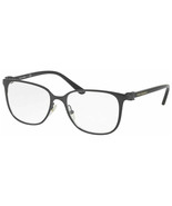 Tory Burch Black TY1053 Metal Frame Sqaure Rectangle Plastic Legs Glasse... - $121.04 CAD
