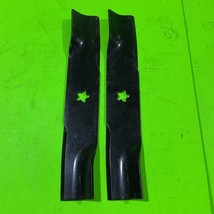 2 Pack Genuine Husqvarna High-Lift Mower Blades 577146101, 539112078 - $22.27