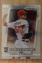 2013 Panini Prizm Baseball Card Tony Cingrani Rookie RC Cincinnati Reds #271 - $2.91