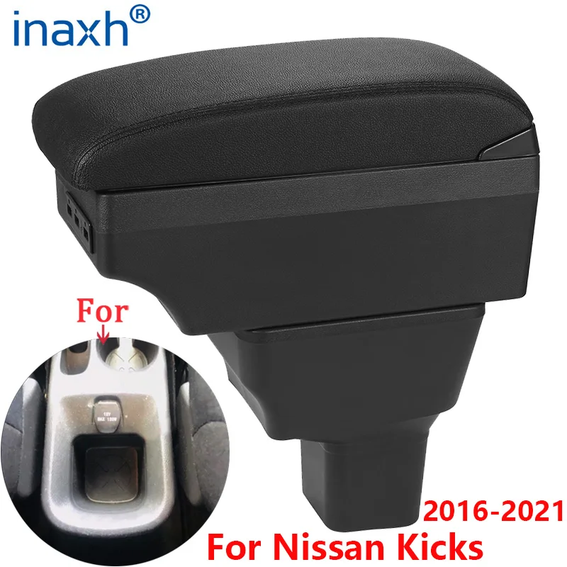 For Nissan Kicks Armrest For Nissan Kicks Car Armrest box 2016-2021 Interior - £37.10 GBP+