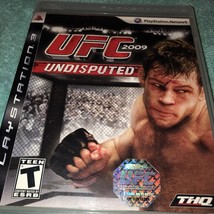 UFC Undisputed 2009 (PS3, Sony PlayStation 3) Complete With Manual Tested A6 - £5.36 GBP
