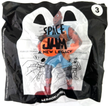 Space Jam A New Legacy Lebron James No.3 McDonald&#39;s Exclusive Happy Meal Toy - £14.16 GBP
