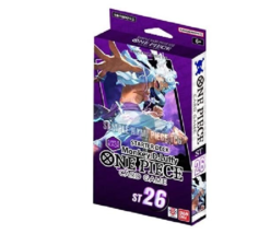 One Piece PURPLE/BLACK Monkey.D.Luffy Starter Deck [ST26] - $363.03 MXN