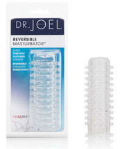 Dr Joel Kaplan Reversible Masturbator - Clear - $17.64