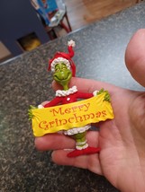 Dr. Seuss Department 56 Ornament Grinch Merry Grinchmas - $29.69