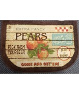 Printed Kitchen Rug (nonskid)(20&quot;x30&quot;) EXTRA FANCY PEARS, COME &amp; GET&#39;EM!... - £17.00 GBP