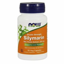 NOW Supplements, Silymarin Milk Thistle Extract 300 mg with Artichoke and Dan... - $14.28