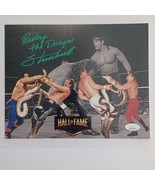 Ricky Dragon Steamboat Autograph Signed 8x10 Photo WWF WWE AUTO JSA COA HOF - $1,404.46 MXN