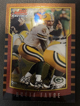 2000 Bowman Chrome Brett Favre #86 Green Bay Packers NFL HOF - £1.99 GBP