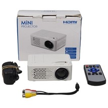 White LED Mini Projector HDMI Model RD-814 - $19.32
