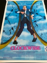 Movie Theater Cinema Poster Lobby Card vtg 1986 Clockwise Monty Python Cleese - £30.99 GBP