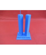 Twin Towers Model- 3D Printed  8&quot;x5&quot;x4&quot; - $50.55 CAD