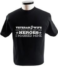 Veteran Shirt Proud Miltary Wife Usmc Shirt Marine Navy Army Air Force National  - £13.54 GBP+