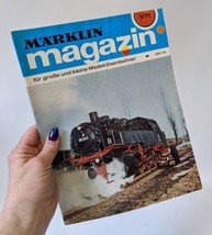 Vintage 1971 HO Scale Trains MARKLIN MAGAZIN Magazine #1, Printed in German - £11.99 GBP
