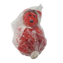 Vintage 2003 Ty Beanie Baby Bearon The Bear Red Version 100 years of Fli... - $20.79