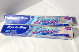 Snowflakes Dazzle Aluminum Foil Holographic 2 Rolls 25ft Reynolds Wrap 2... - $1,035.81 MXN