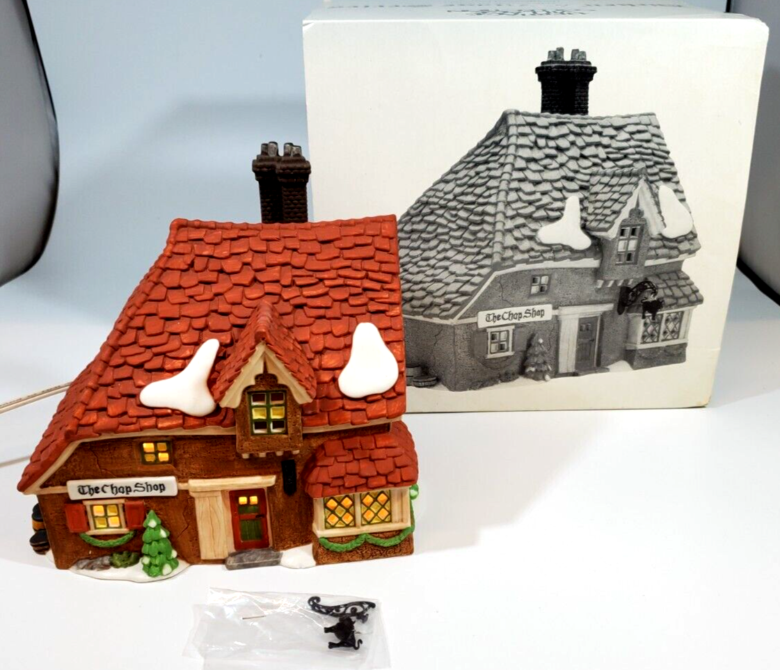 Primary image for Dept 56 Dickens Village Series - The Chop Shop #58331 - NEW