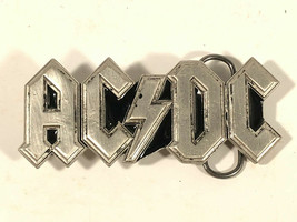 AC Dc Buckle Vintage Bravado Band Mobtown Silver Tone-
show original tit... - $23.98