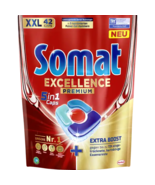 Somat Excellence Dishwasher tabs XL pack: 42 pc. Made in Germany FREE SH... - €25,19 EUR