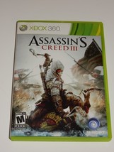 Assassin&#39;s Creed III (Microsoft Xbox 360, 2012)  COMPLETE - £7.18 GBP