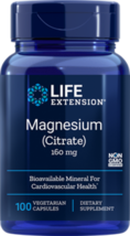 MAKE OFFER! 3 Pack Life Extension Magnesium Citrate 100 mg 100 caps immune image 2