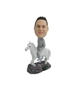 Custom Bobblehead Royal Prince On A Beautiful Horse - Pets &amp; Animals Hor... - £132.07 GBP