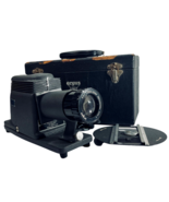 Argus Slide Projector 4-Inch Projection Anastigmat f3.5 w/Case ~ 1940s V... - $81.55 CAD