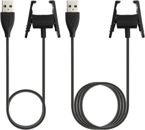 2-Pack Fitbit Charge 2 Charging Cable with cable Cradle Dock - Black - $9.89