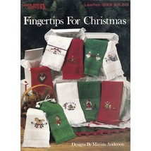 Vintage Cross Stitch Patterns, Fingertips for Christmas by Marina Anderson, Leis - £7.66 GBP