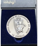 Silver Colored Ministry Of Defense Commemorative Medal Rare Type Martineau - €28,12 EUR