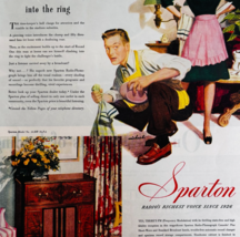 1947 Sparton Radio Advertisement Model 10-BW-76-PA Home Sound Vintage DWWW3 - $29.99