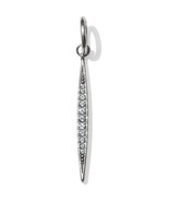 Brighton Contempo Ice Amulet Charm, JC4010, Silver Finish, Crystals New - $18.05