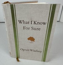 Book  What I Know for Sure Oprah Winfrey 1st Ed. Essays Poems Inspiration H.C. - £4.68 GBP