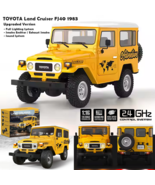 RC Crawler Off Road Car Realistic Classic Land Cruiser Full Proportion 4... - $122.26