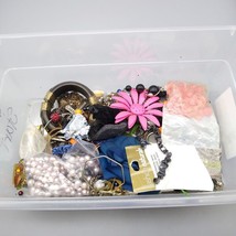 2 lb. Crafting Jewelry Lot, Parts, Harvest, Repurpose, Recycle, Craft Great Gift - £23.27 GBP