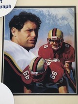 1996 Steve Young San Francisco 49ers Framed Lithograph Art Print Photo Poster - $9.95