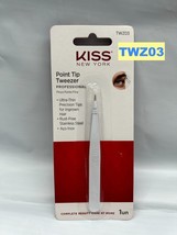 KISS NEW YORK POINT TIP TWEEZER TWZ03 ULTRA THIN PRECISION TIPS FOR INGR... - £2.68 GBP