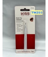 KISS NEW YORK POINT TIP TWEEZER TWZ03 ULTRA THIN PRECISION TIPS FOR INGR... - $3.59