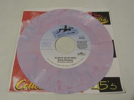 Elvis Presley  45   Always On My Mind    Colored Vinyl - $19.50