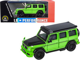 Paragon Mercedes AMG G63 LBWK Alien Green Diecast 64 Scale - $21.39