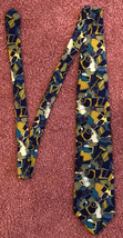 Neomax Peter Max 90s Vintage Men&#39;s 100% Silk Belle Limited Edition Abstract Tie - £31.57 GBP