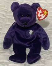 Ty Princess Diana Bear Collectible Beanie Babies With Hang Tag Fast Free Ship - £69.20 GBP