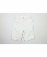 Vintage 90s Streetwear Womens 24 Distressed Boyfriend Cut Denim Shorts W... - $54.09 CAD