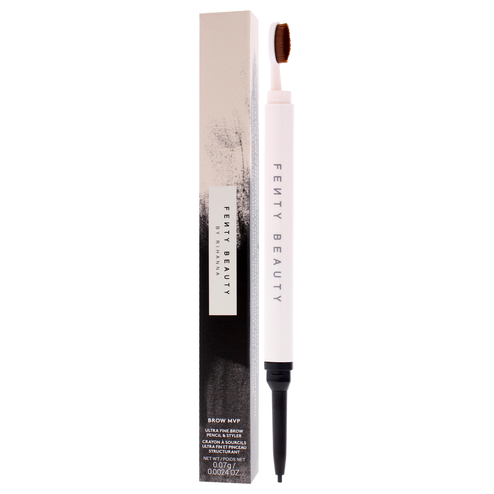 Brow MVP Ultra Fine Brow Pencil and Styler - Deep Black by Fenty Beauty for Wome Item image 4