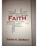 Faith por David A. Dewitt Grand Rapids mi Pub Geosolids Concepts Inc Lib... - $2,228.57 MXN