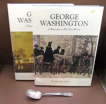 George Washington Founding Fathers Bio 1 and 2 Plus Spoon - £11.86 GBP