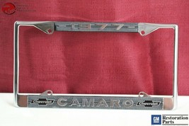 1977 Chevy Camaro GM Licensed Front Rear License Plate Holder Retainer Frame - £829.15 GBP