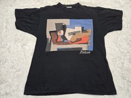 Vintage Picasso Shirt 1988 Guitar Painting L/XL Cubist Single-Stitch Fad... - £144.33 GBP